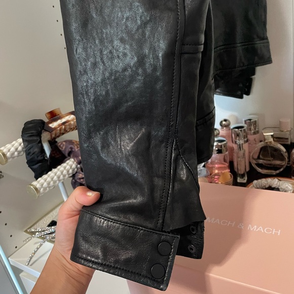 Allsaints leather jacket - Picture 4 of 6